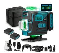 Livelli laser 4D a 16 linee Strumento di livellamento di misurazione autolivellante a 360° orizzontale verticale a linea verde Scena applicabile: installazione di cornici per foto, pavimentazione in p