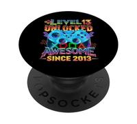 Livello 13 Sbloccato Fantastico dal 2013 Gioco per il 13 ° compleanno PopSockets PopGrip Adesivo