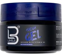 Livello 3 Crema Gel Fornisce Volume e Tenuta Media con Vitamine per Nutrire e Proteggere Capelli L3 Livello Tre Mens Hair Styling Cream (250 ML)