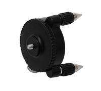 Livello Adattatore 1pcs 360-Degree Regolazione Alluminio Lega + Plastica Nero +