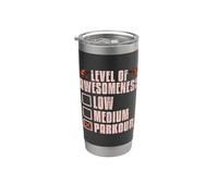 Livello di bellezza Low Medium Freestyler Backflip Parkour Bicchiere termico in acciaio inox doppia parete