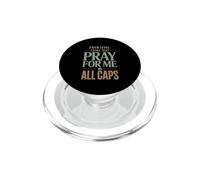 Livello di fede I Ancora Testo Pregare Umorismo cristiano PopSockets PopGrip per MagSafe