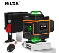 Livello di livello Laser HILDA 3D/4D autolivellante 360 croce orizzontale e verticale livello Laser verde Super potente 16 lines Set 1