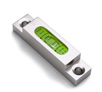 Livello di Precisione del Metallo, livella a bolla, fiale tubolari, fiala a cilindro, sensibilità autolivellante accurata, MGV-661514-GS