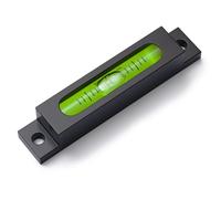 Livello di Precisione del Metallo, livella a bolla, fiale tubolari, fiala a cilindro, sensibilità autolivellante accurata, Verde, MGV-791515-GB