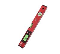 Livello digitale, Goniometro Magnetico Con Inclinometro, Livella Digitale Ad Alta Precisione, Elettronico For Edilizia E Lavorazione Del Legno,per la costruzione di misurazioni(Red-40cm)