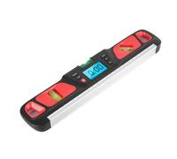 Livello digitale, Inclinometro Di Livello Digitale Display Elettronico A LED Goniometro Strumento Misurazione Con Base Magnetica 280 Mm,per la costruzione di misurazioni(Red)