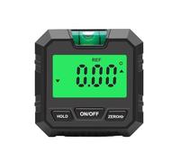 Livello digitale, Inclinometro Digitale Con Misuratore Di Righello Smussato, Goniometro, Angolo, Retroilluminazione A Base Magnetica,per la costruzione di misurazioni(Black-with-spray)