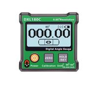 Livello elettronico, misuratore angolare digitale DXL180C Inclinometro digitale con righello livellante magnetico 180° Strumenti di misurazione(DXL180C magnetic)