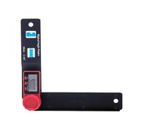 Livello elettronico | Misuratore angolare elettronico di misurazione da 0-200 gradi con display a LED | Righello angolare multifunzionale per strumento di misurazione del mirino digitale trasparente p