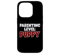 Livello Genitoriale Cucciolo Divertente Nuovo Cane Proprietario Custodia per iPhone 14 Pro