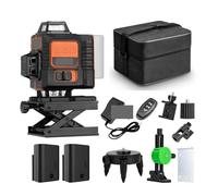 Livello laser, Batteria Ricaricabile Per Strumento Di Costruzione Trasversale Misurazione Verticale A Luce Verde A 16 Linee,per la lavorazione del legno