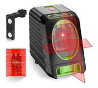 Livello laser Huepar BOX-1R autolivellante rosso linea incrociata 30 m impuls...