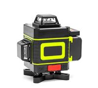 Livello laser, Livello Verde 3D A Diodo Laser A 16 Linee Con Funzionamento Separato 2 X 360,per la lavorazione del legno(Green)