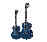 Livello Prestazionale Ukulele Singolo Livello Professionale Chitarra Piccola Per Principianti(Blue,26 inch)