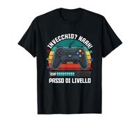 Livello Sbloccato - Level Up Upgrade Gamer Nerd Retro Maglietta