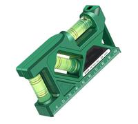 Livello tascabile magnetico - Strumento di livellamento | Strumento di misurazione magnetico compatto compatto ad alta precisione per la costruzione di falegnameria Sito di costruzione Crafts