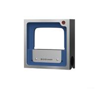 Livello telaio in ghisa 100mm V-Groove Base industriale (precisione 0,02 mm | per ideale per strutture in acciaio, allineamento ferroviario, installazione di macchinari, costruzione pesante