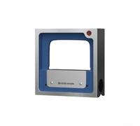 Livello telaio in ghisa 100mm V-Groove Base industriale (precisione 0,05 mm | per ideale per strutture in acciaio, allineamento ferroviario, installazione di macchinari, costruzione pesante