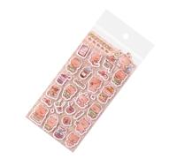 Lively 3D Stickers for Customization | Tactile Frame with Volumetric Aesthetic Logic, Reusable Cartoon Animal Interfaces & High-Fidelity Craft Nodes for Scrapbooks, Planners and Journals