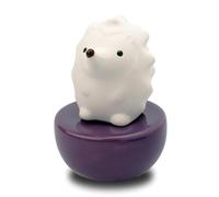 Lively Breeze Diffusore a forma di riccio spinoso, in ceramica, non elettrico, per oli essenziali e aromaterapia, diffusori in ceramica bianca, per auto o scrivania, ufficio e piccolo bagno di casa