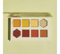 Lively Leo Palette 8-Clolor Glitter Matte Eyeshadow Palette Bold Yellow Orange Shiny Gold High Pigment Long Wear Blendable Pro Eyeshadow Eyeshadow Brillantini Marchio Bellezza Trucco Cosmetico Per Don