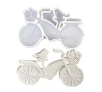 Lively Vibrant Atmosphere: Crafted with a cycling bird motif, the bicycle silicone mold delivers fine detailed texture across three-dimensional layers, bringing energy and charm to your creative proce
