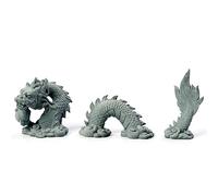 livelyfish Statua del drago dell'acquario Ornamenti in arenaria Decorazione asiatica per acquari d'acqua dolce Serbatoio di acqua salata Decorazioni da