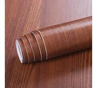 Livelynine 40CMX5M Carta Parati Adesiva Mobili Legno Carta Adesiva per Mobili Lavabile Rivestimento Mobilis Adesivo Opaco Pellicola Adesive Mobile Rotolo Adesivo per Porta Armadio Guardaroba