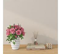 Livelynine Carta da Parati Adesiva Muro Beige Strutturata Carta da Parati Autoadesiva Muro Beige Soggiorno Bagno Impermeabile Carta Adesiva Mobili Bianco Sporco 40CMx5M Rivestimento Adesivo per Mobili