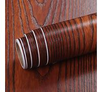 Livelynine Carta da parati in legno di ciliegio a 36x197 pollici per il controsoffitto dei