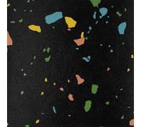 Livelynine Piastrelle Adesive Pavimento Nero Granito 30x30 Pavimento PVC Adesivo Bagno Terrazzo Colorato Camera da Letto Bambini 16-Piastrelle Mattonelle Adesive Pavimento Cucina PVC Adesivo Pavimento
