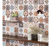 Livelynine Rotolo Adesivo Decorativo per Muro Piastrelle Adesive Cucina 40CMx10M Lavabile Paraschizzi Cucina Adesivo Carta Parati Adesiva Muro Bagno Piastrelle Adesive Pavimento Carta Adesiva Cassetti