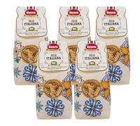 LIVERA- Fusilloni BIO pasta di semola di grano duro biologica, pasta trafilata al bronzo a lenta essiccazione, pasta italiana, lavorazione artigianale, pack da 5 x 500g.