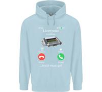 Liverpool È Chiamata Divertente Calcio Bambini Felpa con Cappuccio