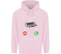 Liverpool È Chiamata Divertente Calcio Bambini Felpa con Cappuccio