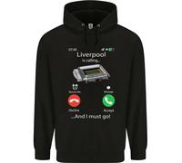 Liverpool È Chiamata Divertente Calcio Bambini Felpa con Cappuccio