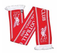 Liverpool F.C. Liverpool FC Sciarpa jacquard fondata 1892 - Red Bird - Merchandise ufficiale, Rosso, 152 x 18 cm