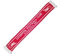 Liverpool F.C. Liverpool FC Sciarpa jacquard fondata 1892 - Red Bird - Merchandise ufficiale, Rosso, 152 x 18 cm