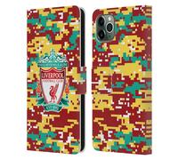 LIVERPOOL FC 2018/19 CREST & LIVERBIRD PATTERNS COVER A PORTAFOGLIO APPLE iPHONE