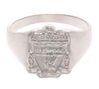 Liverpool FC Adulto Unisex Argento Sterling Anello - 100% Argento (TA1637)