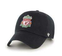 Liverpool FC Clean Up Black Adjustable 47 Brand Cap