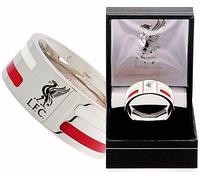 Liverpool FC Colore Righe Fedina - Acciaio Inox Completo IN Lfc Confezione