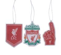 Liverpool FC Crest 3pk Deodorante, Compleanno Regalo Prodotto Ufficiale