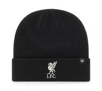 Liverpool FC Lana Lfc Haymaker Nero Logo Bianco Cappello Berretto 196002054704