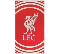 Liverpool FC Large Rosso Bianco Bagno Spiaggia Nuoto Palestra Telo 100% Cotone