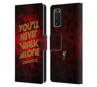 LIVERPOOL FC LIVER BIRD YNWA CUSTODIA COVER A PORTAFOGLIO PER SAMSUNG TELEFONI 1