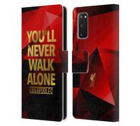 LIVERPOOL FC LIVER BIRD YNWA CUSTODIA COVER A PORTAFOGLIO PER SAMSUNG TELEFONI 1