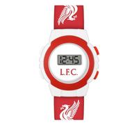 Liverpool FC - Orologio da polso per bambini con display digitale, ufficiale, con cinturino con personaggio, design rosso e bianco, regalo per ragazzi e ragazze