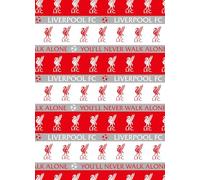 Liverpool FC - Rotolo di carta da regalo per compleanno, 3 m